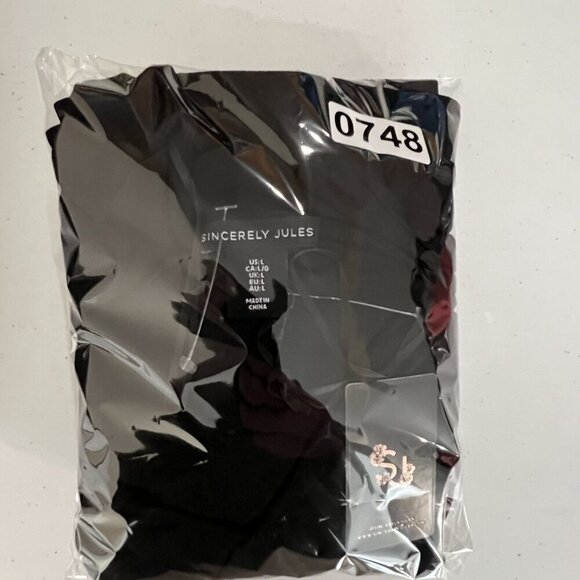 Sincerely Jules NWT Womens L Black Twist-Front Cropped Top Midi-Maxi Skirt Set - Picture 16 of 16